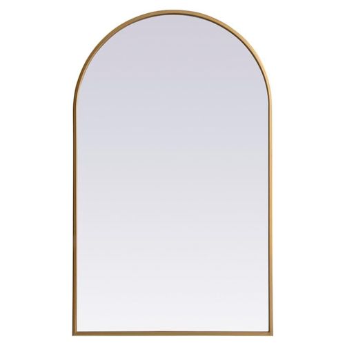 Ht Espejo Arc 61x91cm Dorado