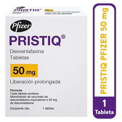 Pristiq Pfizer 50 Mg 28 Tabletas