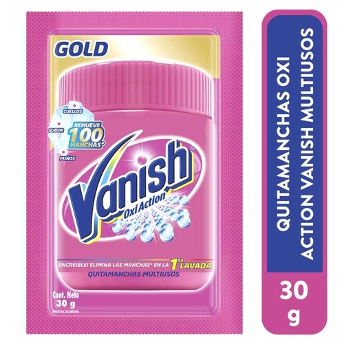Quitamanchas Vanish® en Polvo para Ropa de Color -30 g