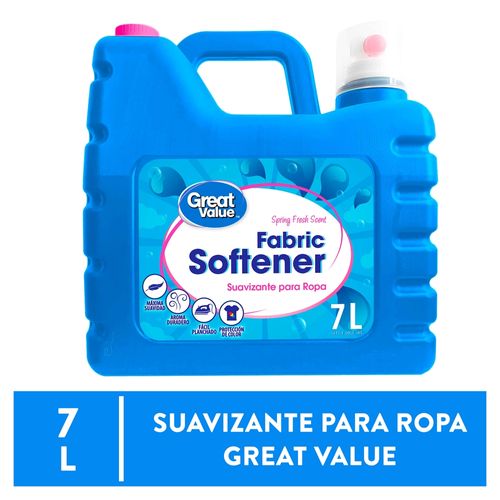 Suavizante Great Value Cuidado Avanzado Aroma Spring Breeze - 7 L