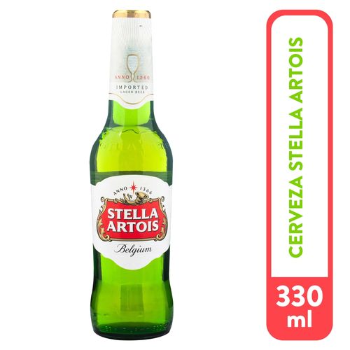 Cerveza Stella Artois - 330 ml