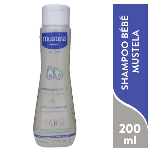 Dermatología Mustela Mus Bb Shampoo Suave 200 ml