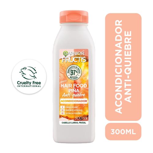 Acondicionador Anti-Quiebre Garnier Fructis Hair Food Piña - 300 ml