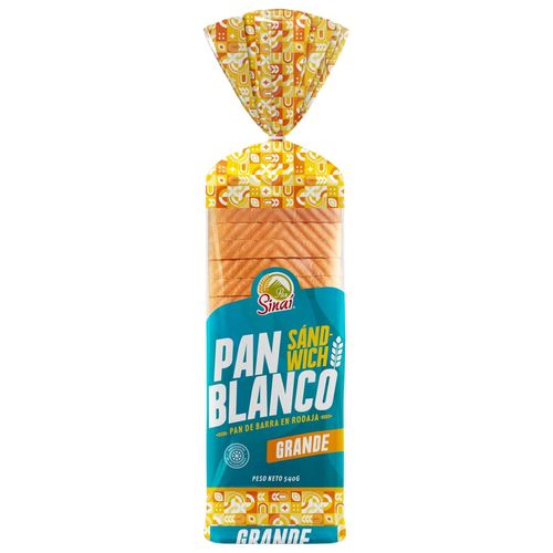 Pan Sinai sándwich Grande - 540 g