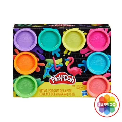 Plastilina Play Doh mini pack - 8 Uds