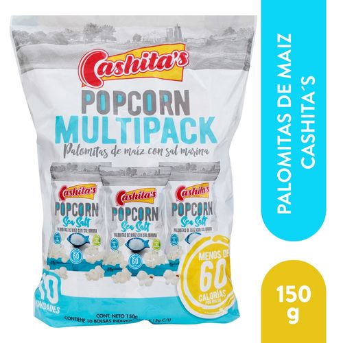 Palomitas Cashitas Con Sal 10 pack - 150 g