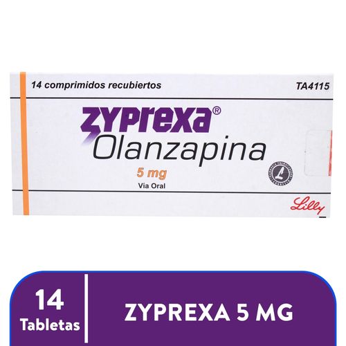 Zyprexa 5 Mg X14 Comp