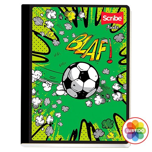 Cuaderno Scribe anota grapado surtido - 100 hojas