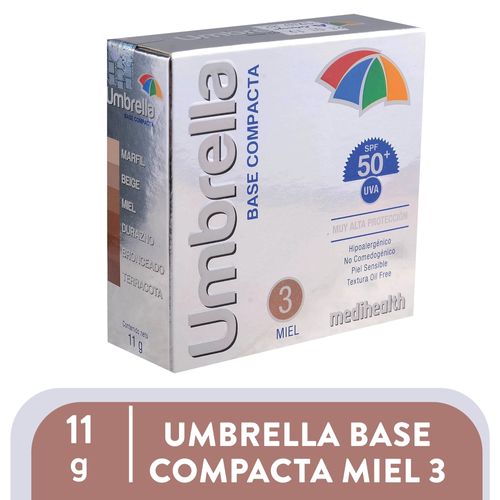 Base compacta Umbrella FPS 50 3 miel - 11 g