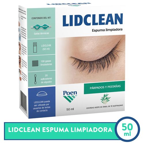 Espuma Limpiadora Lidclean 50 ml