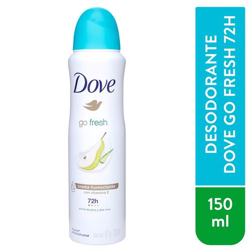Desodorante Dove para dama go fresh aroma pera en aerosol - 150 ml