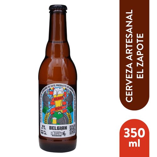 Cerveza El Zapote Belgian White - 350 ml