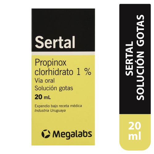 Sertal 1% 20 ml Gts