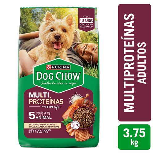 Comida para perro Purina Dog Chow Multiproteína todos los tamaños - 3.75 kg