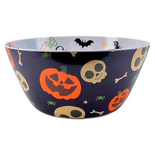 Bowl Way To Celebrate de melamina Halloween - 10 pulgadas