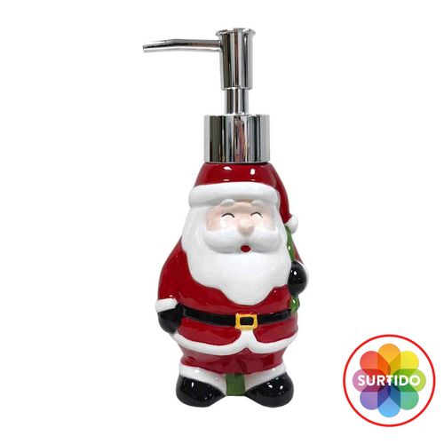 Dispensador de jabón Holiday Time navideño surtido