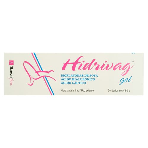 Dermatología Rowe Hidrivag Gel Tubo 60grs