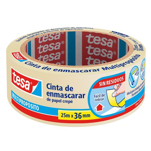 Masking Tape Multiproposito Tesa 25mx1.5