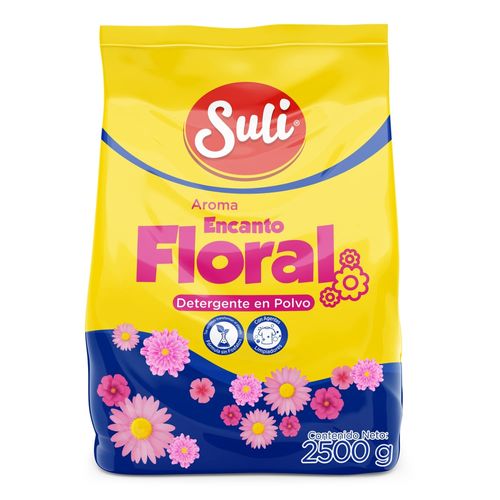 Detergente Suli En Polvo Aroma Floral - 2500 g
