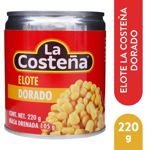 Elote La Costeña dorado - 220 g