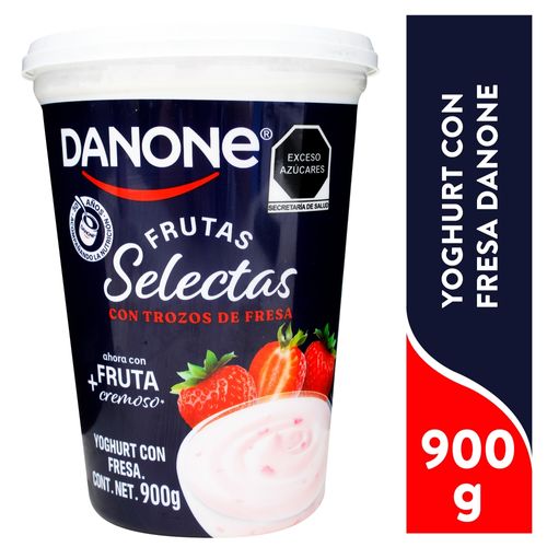 Yogurt Danone Fruta Fresa - 900 g