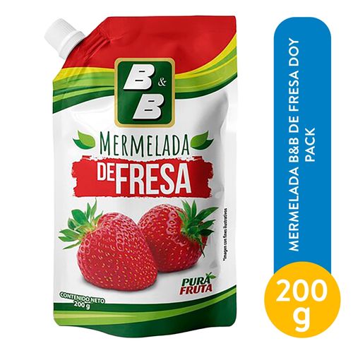 Mermelada B&B De Fresa Doy Pack - 200 g