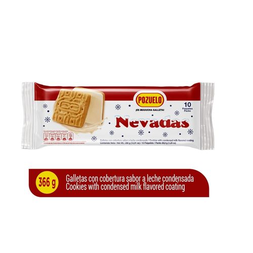 Galletas Pozuelo Nevadas Navidad  - 366 g