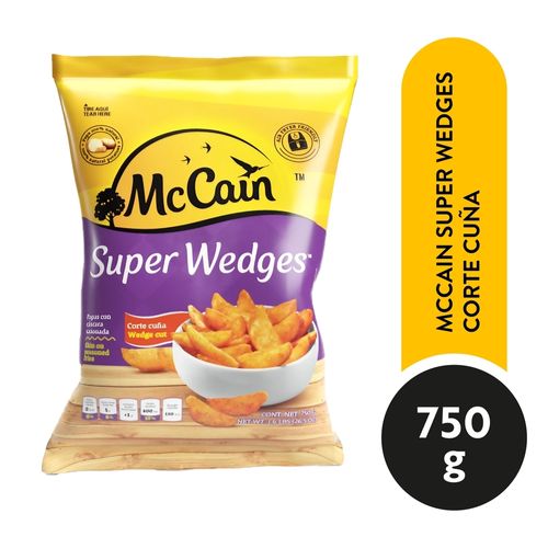Papas Fritas Mccain Super Wedges - 750 g