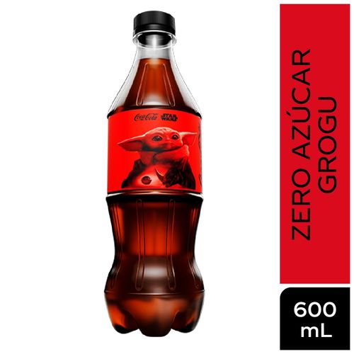 Bebida Gaseosa Coca Cola Sin Azucar 600Ml