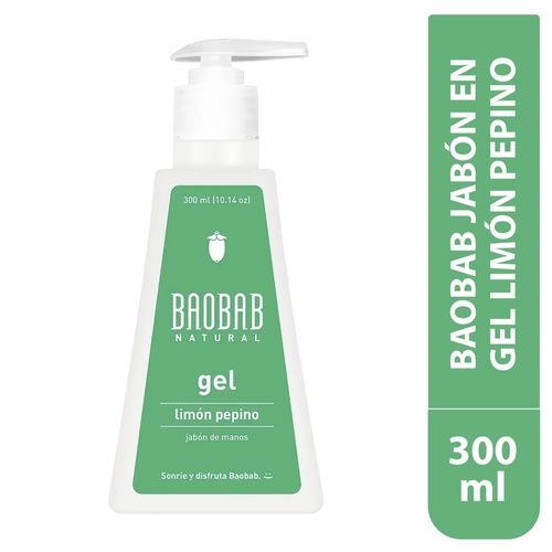 Baobab Jabon En Gel Limon Pepino 300 ml