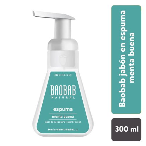 Baobab Jabon En Espuma Ment Buena 300 ml
