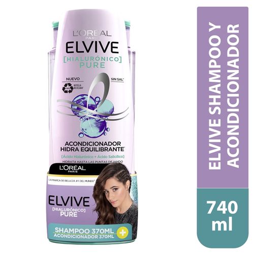 Pack Pure Sh y Ac 370ml