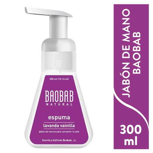 Baobab Jabon En Espuma Lavand Vai 300 ml