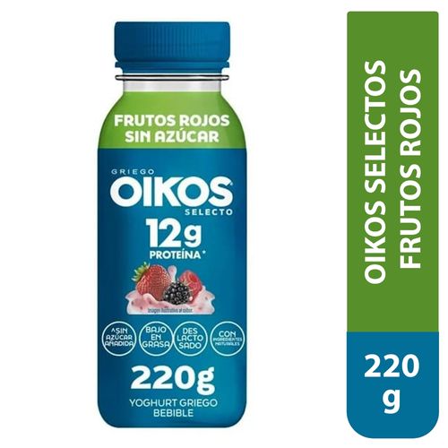 Oikos Selectos Frutos Rojos 220g