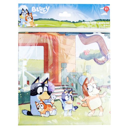 Servilletas Bluey 12u