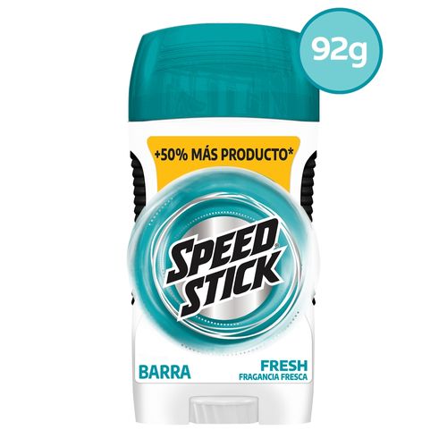 Desodorante Antitranspirante Speed Stick Fresh Barra de - 92 g