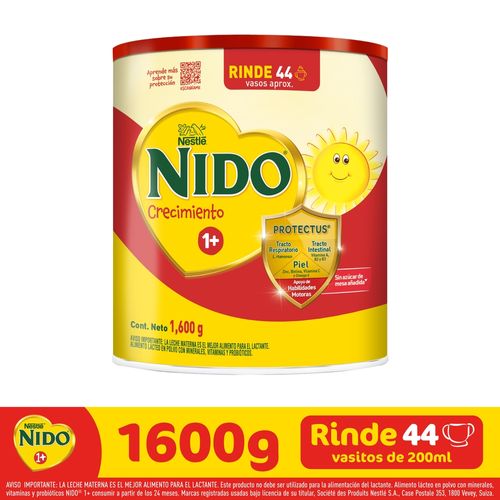 Alimento Complementario NIDO® 1+ – Lata 1.6kg