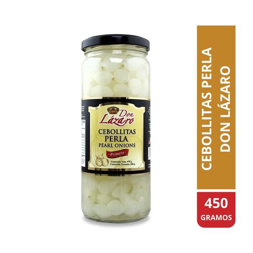 Cebollitas Don Lazaro en Vinagre Perla - 450 g