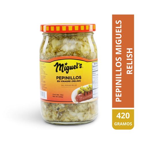 Pepinillos Miguel's Relish - 420 g