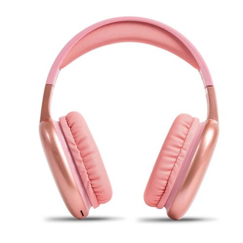 Stf Audifono Diadema Ear Bluetooth Rosa