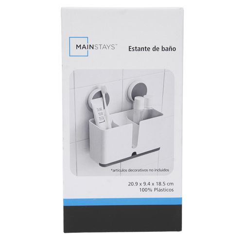 Accesorios Para Baño Mainstays Carrito De Ducha De Plástico