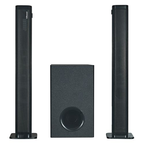 Barra de sonido subwoofer Billboard Carbono 2.1 60W audio óptico