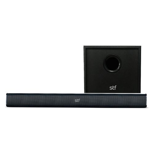 Barra de Sonido STF Alud Pro 2.1 con Subwoofer Alámbrico 35W audio óptico
