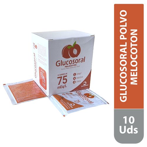 Glucosoral Polvo Melocoton x 10 Sobres