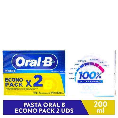 Crema Dental Oral B 2 pack -100 ml