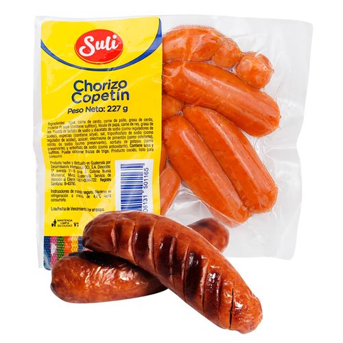 Suli Chorizo Copetin Fiambre 227 Gr Ea