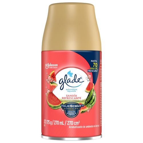 Aromatizante Glade Automático Sandía 1 repuesto - 175 g