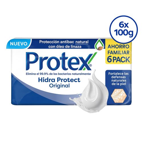 Jabón en Barra Protex hidra protect original 6 pack - 600 g