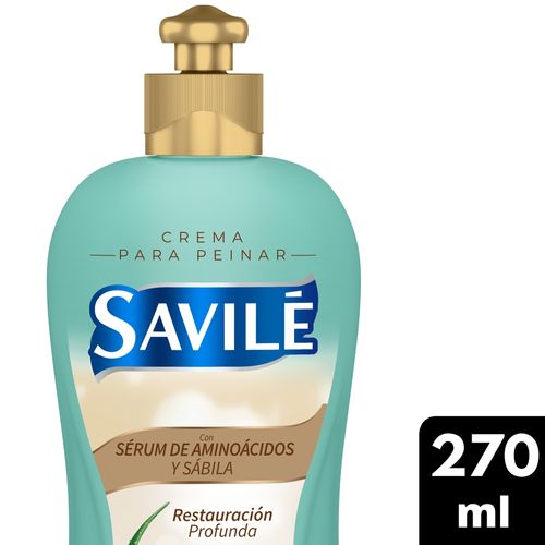 Crema para peinar Savilé Aminoácido en Crema - 270 ml