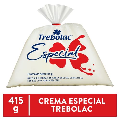 Bolsa Crema Especial Trebolac 415g